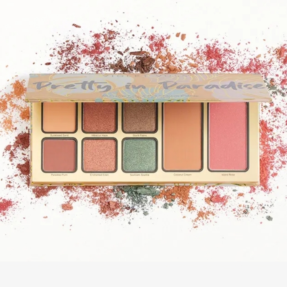 VIOLET VOSS Pretty in Paradise All in One Face & Eye Shadow Palette